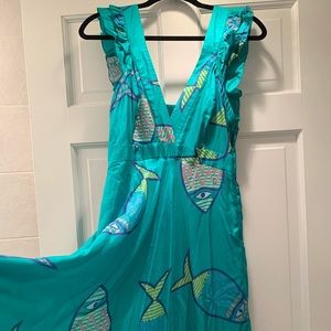anthropologie summer school dress